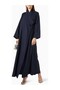 High Collar Abaya Ideal for Daily and Nighttime Wear with Comfortable Design and Stylish Details - 2
