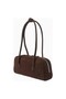 Soft Baguette Shoulder Bag, Suede Leather Minimalist and Elegant Design - 3