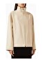 Bomber Jacket, Italian Pima Cotton, Stylish Sports Style, Light Beige