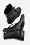 Halsey Genuine Leather Women's Boots Black Boots - 5
