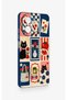Realme 12 Lite Compatible Cute Cat and Flower Pattern Silicone Case - 3