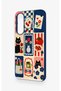 Samsung A37 Compatible Cute Cat and Flower Pattern Silicone Case - 4