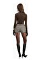 Tailored Mid Rise Wool Blend Mini Women's Shorts - 8