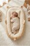 Teddy Bag-Like Babynest 2-Layer Portable Baby Bed with Muslin Inner Surface - 5