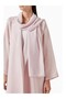 Modern Minimalist Notched Collar Abaya Reflects Elegance with Long Sleeves and Aline Silhouette - 5