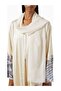 Fluid Silhouette Wave Artwork Abaya Offers a Glamorous Design and Comfort - 4