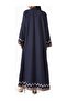 Modern Zigzag Patterned Abaya and Sheila Set for a Stylish and Elegant Look - 3