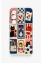 Samsung S24Fe Compatible Cute Cat and Flower Pattern Silicone Case - 3
