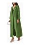 Stylish Lace Collar Abaya with Modern Design for Elegant Evening Theme - 2