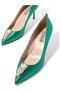 Green Tempest Crystal Brooch High Heels - 5