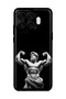 Xiaomi 17t Compatible Ancient Statue Muscular God Pattern Transparent Phone Case