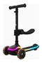 Raket up Led 2-in-1 Three-Wheel Children's Scooter - 2