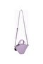 Sculpt Mini Trichterform Luxury Shoulder Bag with Kiss Detail - 4