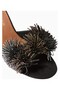 Pom Pom 70 Ankle Tie Sandals, Elegant Lace-Up Heeled Shoes with Suede Detail - 3