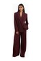 Dropped Waist Double Breasted Blaze Oversize Women's Jacket - 5