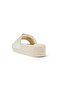 Crystal Stitched Platform Slippers - Bonnet - 2