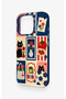 Cute Cat and Flower Pattern Silicone Case Compatible with iPhone 16 Pro - 4