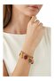 Multi Charms Bracelet, Gold Color, Figured Design - 4