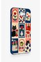 Samsung J7 Prime Compatible Cute Cat and Flower Pattern Silicone Case - 3