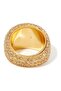 Pave Dome Ring, Domed Design with Crystals - 3