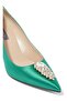 Green Tempest Crystal Brooch High Heels - 4