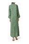 Stylish and Comfortable Abaya High Collar Tie Detail Long Sleeve Viscose Models - 3