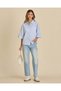 Girls Blue Short Sleeve Shirt - 2