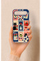 Tecno Spark Slim Compatible Cute Cat and Flower Pattern Silicone Case