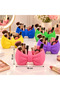 Bow Design Makeup Organizer 16X10 cm – Cosmetic and Makeup Supplies Organizer - Gold - 3