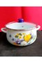 Lake Lily Enamel Pot 5 Liters 24 cm Diameter Yogurt Milk Soup Cooking Pot - 2