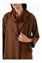 Elegant A-Line Notch Collar Abaya with Comfortable and Stylish Design Ideal for Everyday Wear - 5