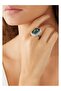Emerald Cocktail Ring - Green - 2