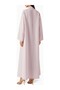 Modern Minimalist Notched Collar Abaya Reflects Elegance with Long Sleeves and Aline Silhouette - 3