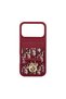 Burgundy Card Holder Phone Case Dk527 iPhone 18 Promax