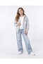 Girl's Zip-Up Sweatshirt Cardigan, 3-Thread, Thick Fabric - 3