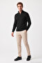 Cotton Half Zipper High Collar Knitwear Sweater Men's Sweater 7028404 - 2