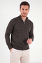 Cotton Half Zipper High Collar Knitwear Sweater Men's Sweater 7028404 - 5