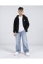 Boy's Zip-Up Sweatshirt Cardigan, 3-Thread, Thick Fabric - 5