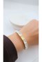 Soft Color Stone Ceramic Elastic Bracelet - 2