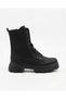 Children's fur-lined lace-up winter boots thick sole daily sports boots - 2
