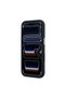 iPhone 18 Pro Max Compatible Case Original Licensed Text and 4g Large Resin Logo Pu Cover Burgundy - 5