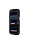 iPhone 18 Pro Max Compatible Case Original Licensed Text and 4g Large Resin Logo Pu Cover Black - 5