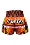 Muay Thai Shorts Boxing Trunks Traditional Style (Tuf-Ms616-Org) - 4