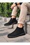 Genuine Leather Orthopedic Large Size 45-46-47 Fur Lined Winter Men's Boots - 5