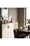 Oojas Sideboard With 2 Door 4 Drawer Veneer - White Natural - 2