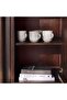 Regala Sideboard With 4 Door Marble - White Brown - 7