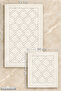 Cotton Woven, Water Absorbent Bath Mat Set, Bathroom Rug Li̇dya 2-Piece Set 60X100 - 60X50 Cm, Cream - 4