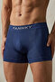 Men's Casual Comfort Daily Navy Blue Boxer - 3