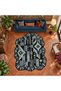 Auraplus Neon Ethnic Pattern Woven Base Decorative Carpet Auraplus88 - 2