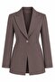 Brown Blazer Jacket - 2Y9684